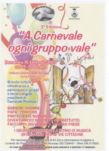 Carnevale Pinetese il 15/02/2015