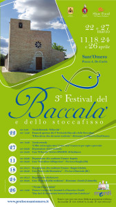 3° Festival del Baccalà e dello Stoccafisso dal 22/03 al 26/04 a Sant'Omero