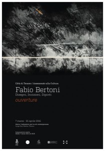 Dal 16/03/2015 al 25/04/2015 a Teramo: Fabio Bertoni - Ouverture Disegni, Incisioni, Dipinti 