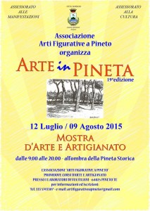 Arte in Pineta 12/07 9/08 a Pineto
