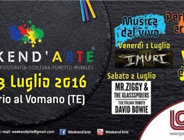Montorio Al Vomano - WEEKEND’ARTE dal 1 al 3 luglio