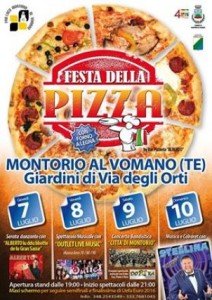 FESTA DELLA PIZZA dal 7 al 10 GIUGNO 2016