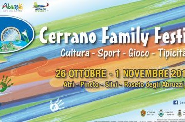 Cerrano Family Festival dal 26/10/2016 al 01/11/2016