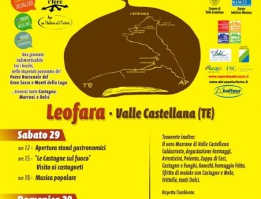 Leofara - FESTA DELLA CASTAGNA 29-30 ottobre 2016