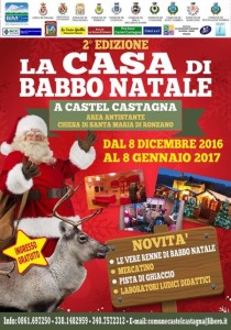 Castel Castagna - LA CASA DI BABBO NATALE 8/12/2016 - 8/01/ 2017