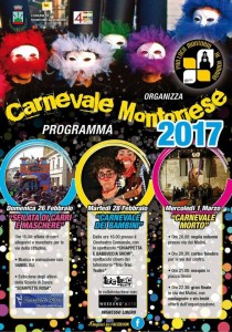 Carnevale Montoriese dal 26/02 al 1/03/2017