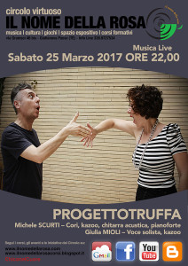 Giulianova Alta - “PROGETTOTRUFFA” Sabato 25 marzo 2017