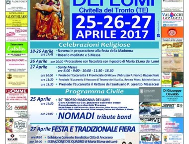 Civitella del Tronto - Festa S.Maria dei Lumi 2017 25/26/27 Aprile