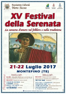 Montefino - FESTIVAL DELLA SERENATA 21/22 luglio 2017