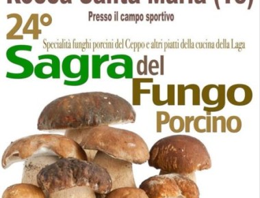 Rocca Santa Maria - SAGRA DEL FUNGO PORCINO dal 4 al 6 agosto 2017