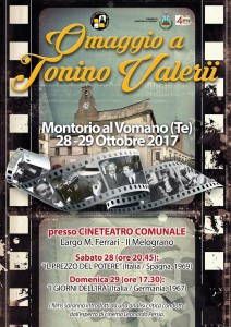 Montorio al Vomano - OMAGGIO  A TONINO VALERII 28- 29 ottobre 2017