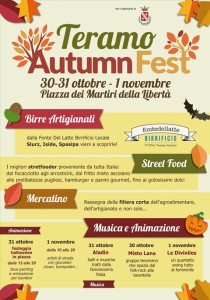 Teramo Autumn Fest dal 30 ottobre al 1 novembre 2017