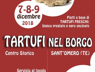 Sant'Omero - Tartufi nel Borgo 2018  7-8-9 dicembre 2018